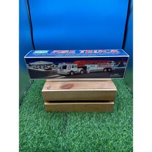 2000 Hess Fire Truck -  In Box - Vintage Design - Used